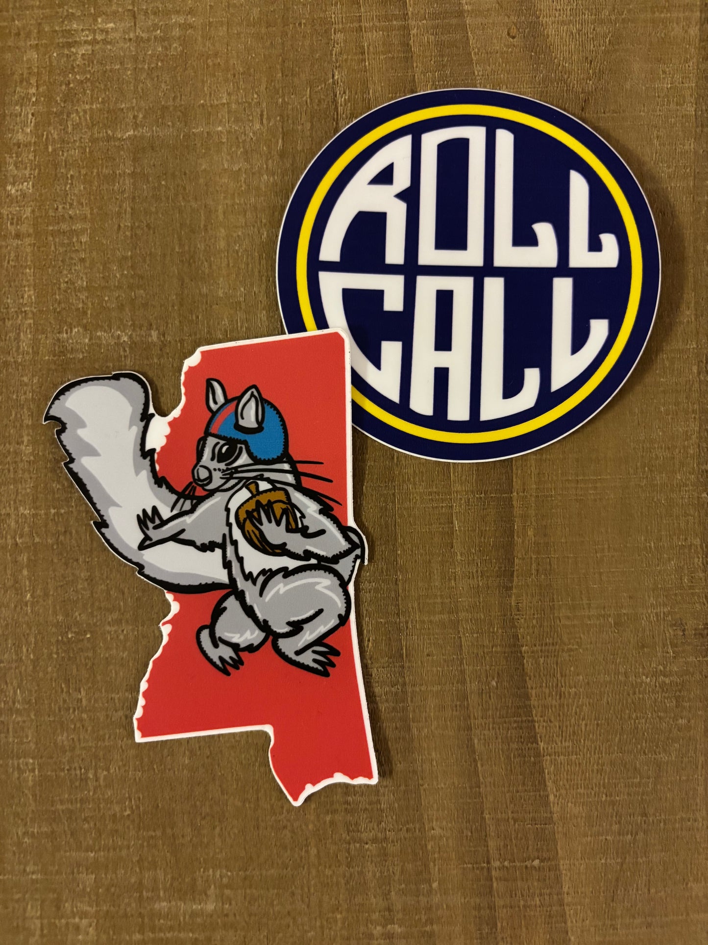 Team Roll Call Stickers
