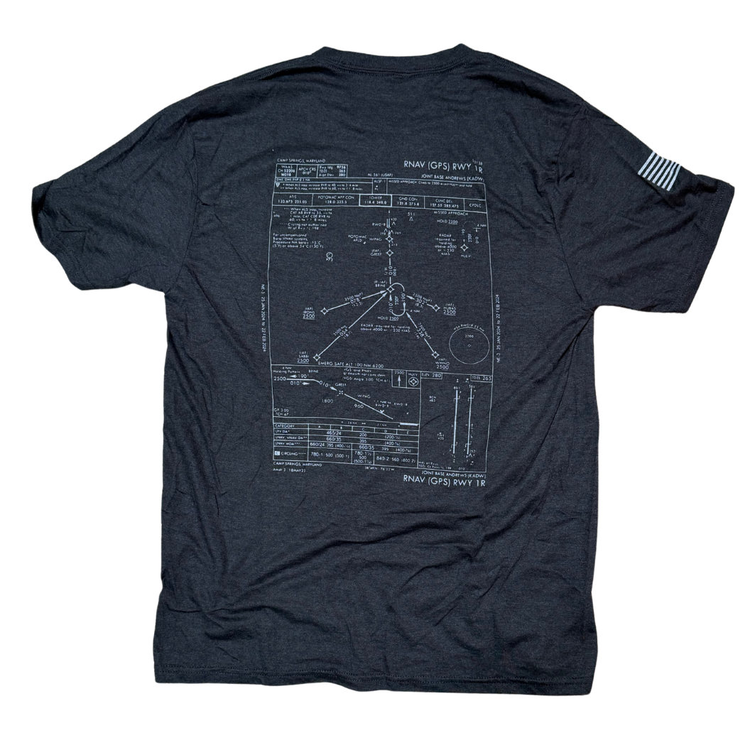 Aircraft Approach Plate Tee - BFC