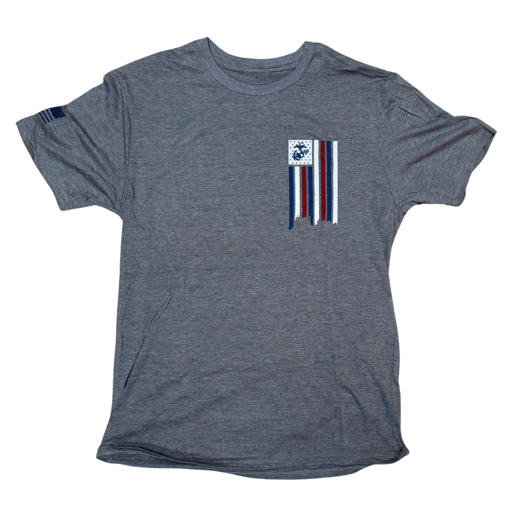 Service Ribbons Flag Tee - BFC