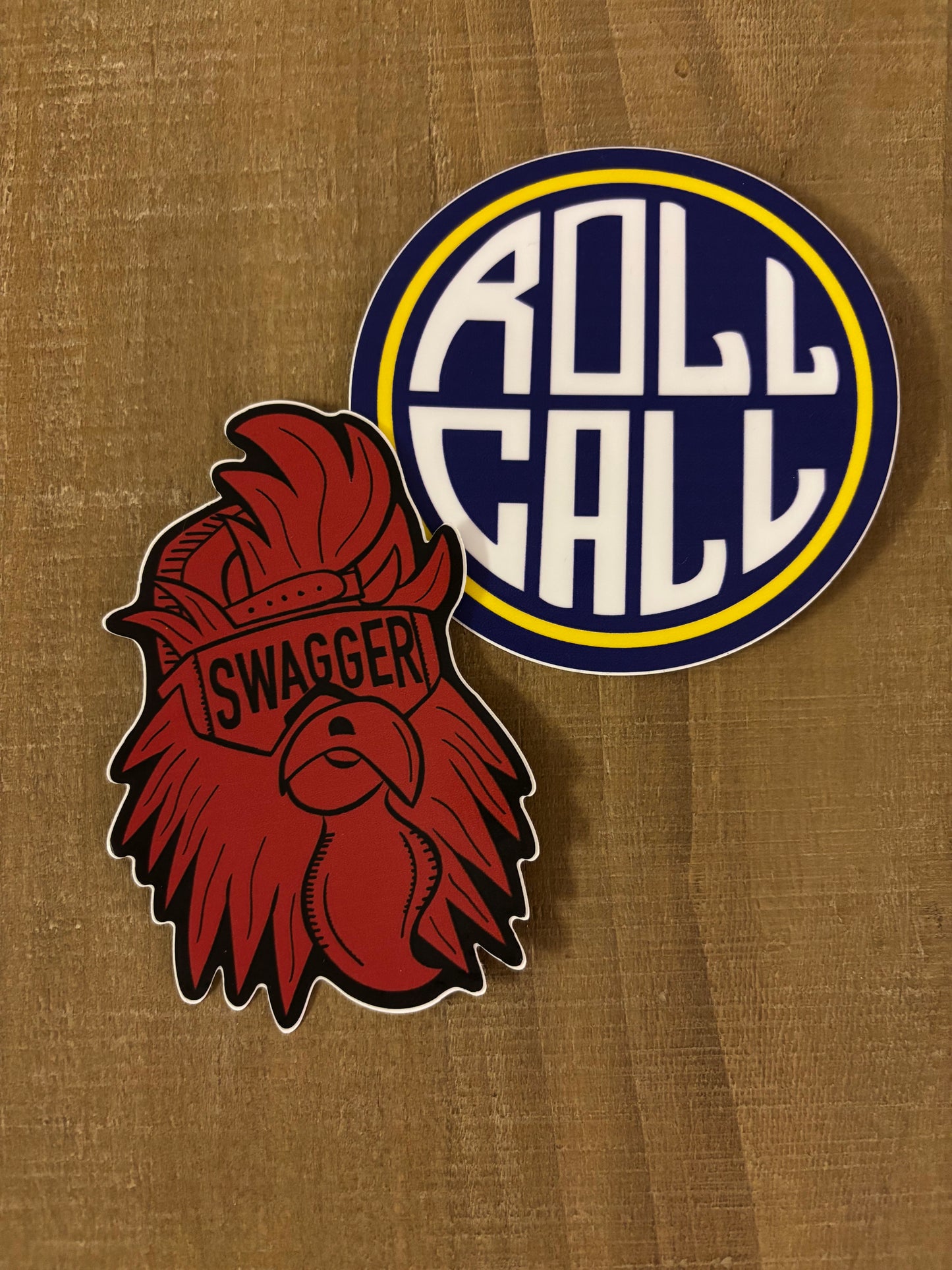 Team Roll Call Stickers