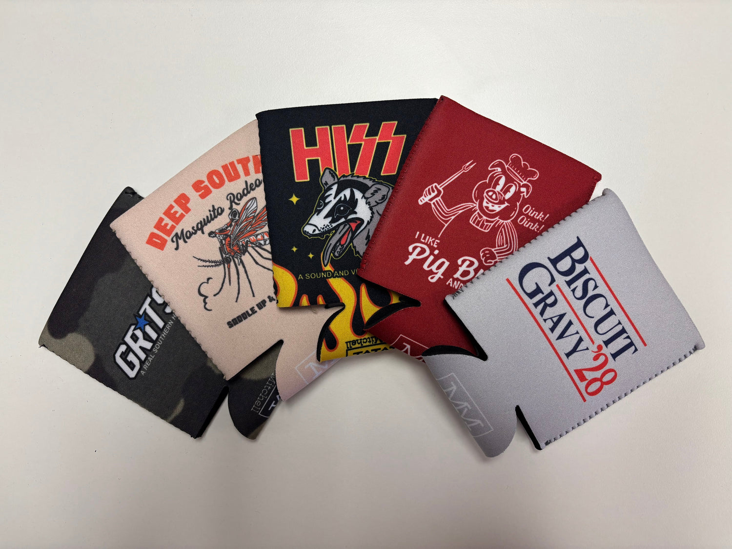 Koozie and Stickers