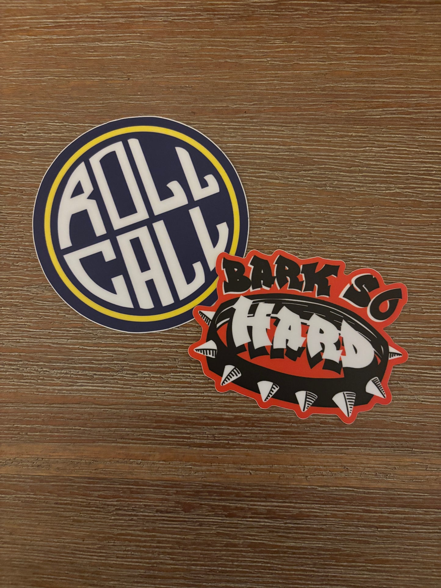 Team Roll Call Stickers