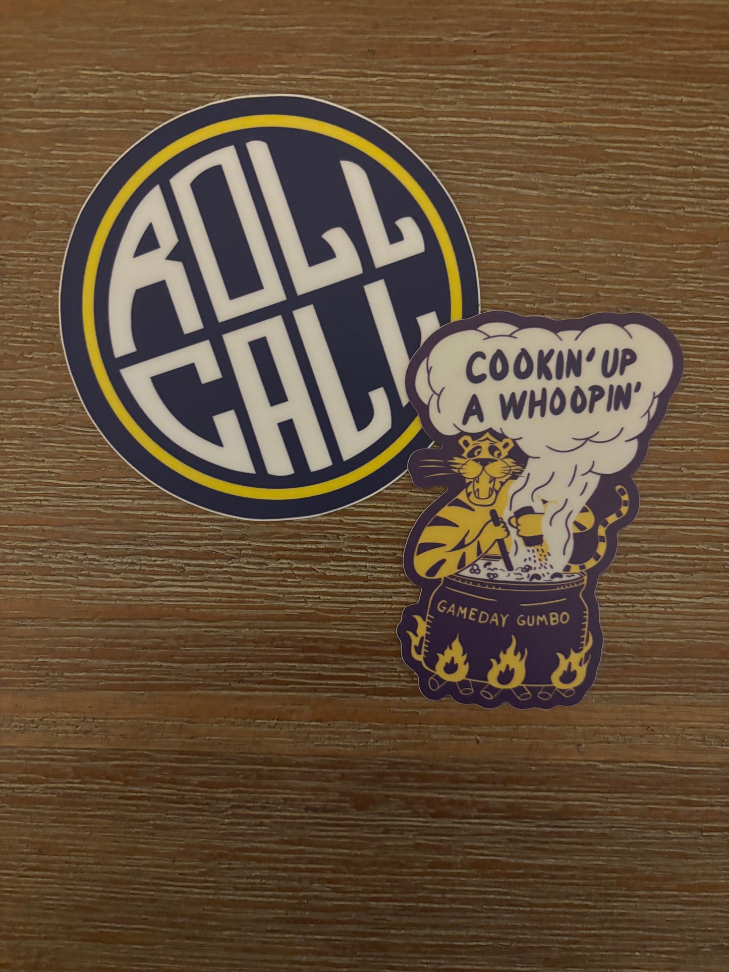 Team Roll Call Stickers