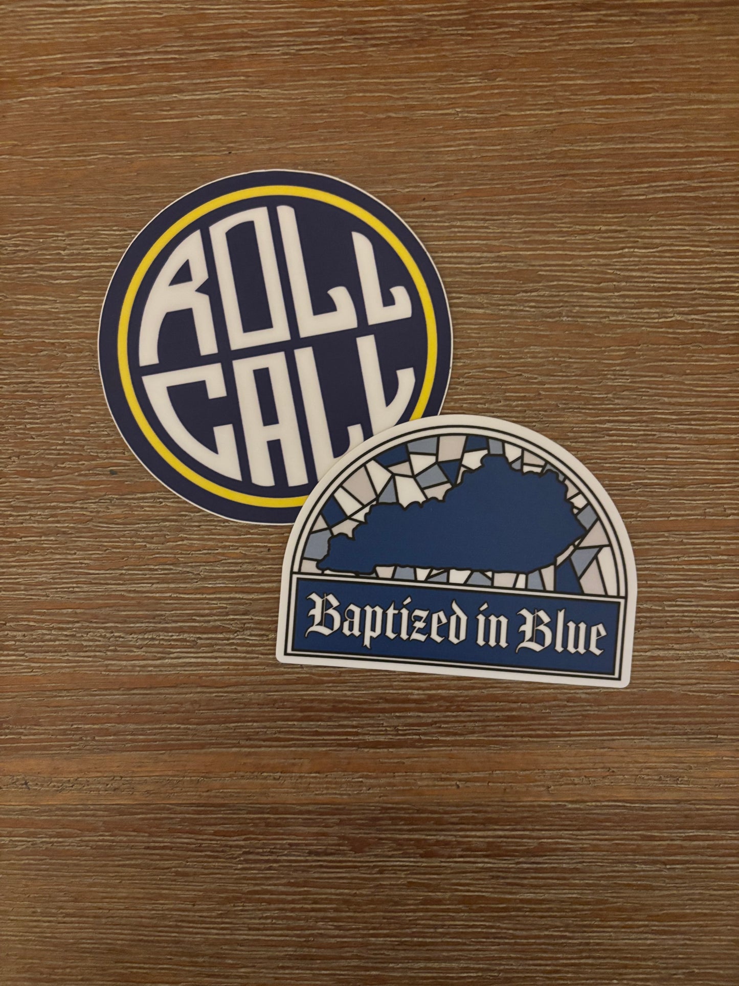 Team Roll Call Stickers