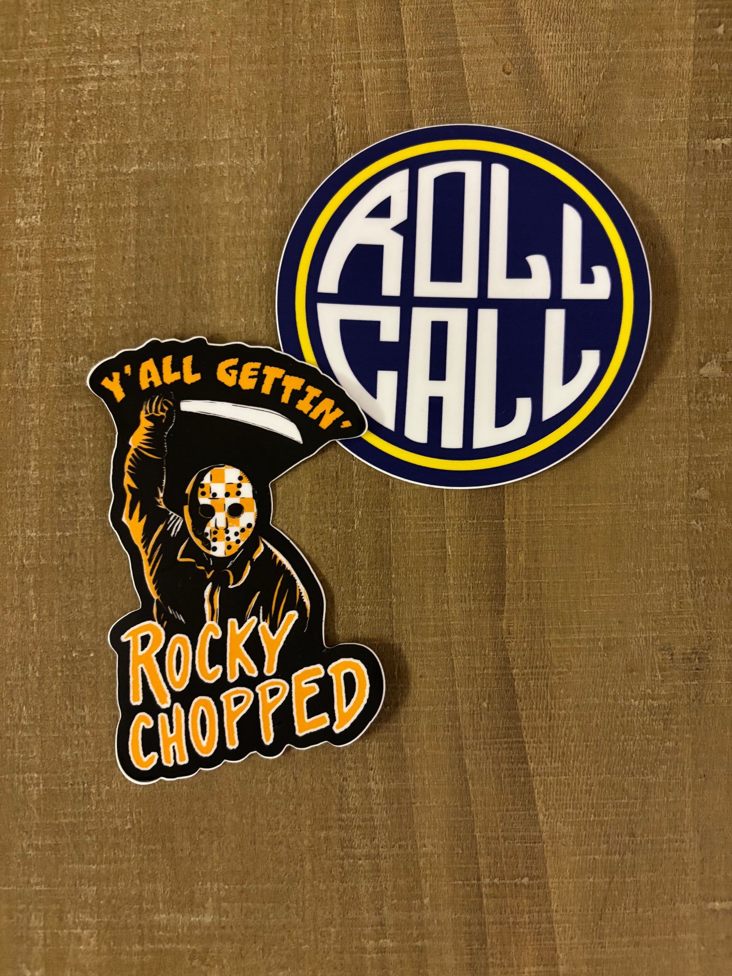 Team Roll Call Stickers