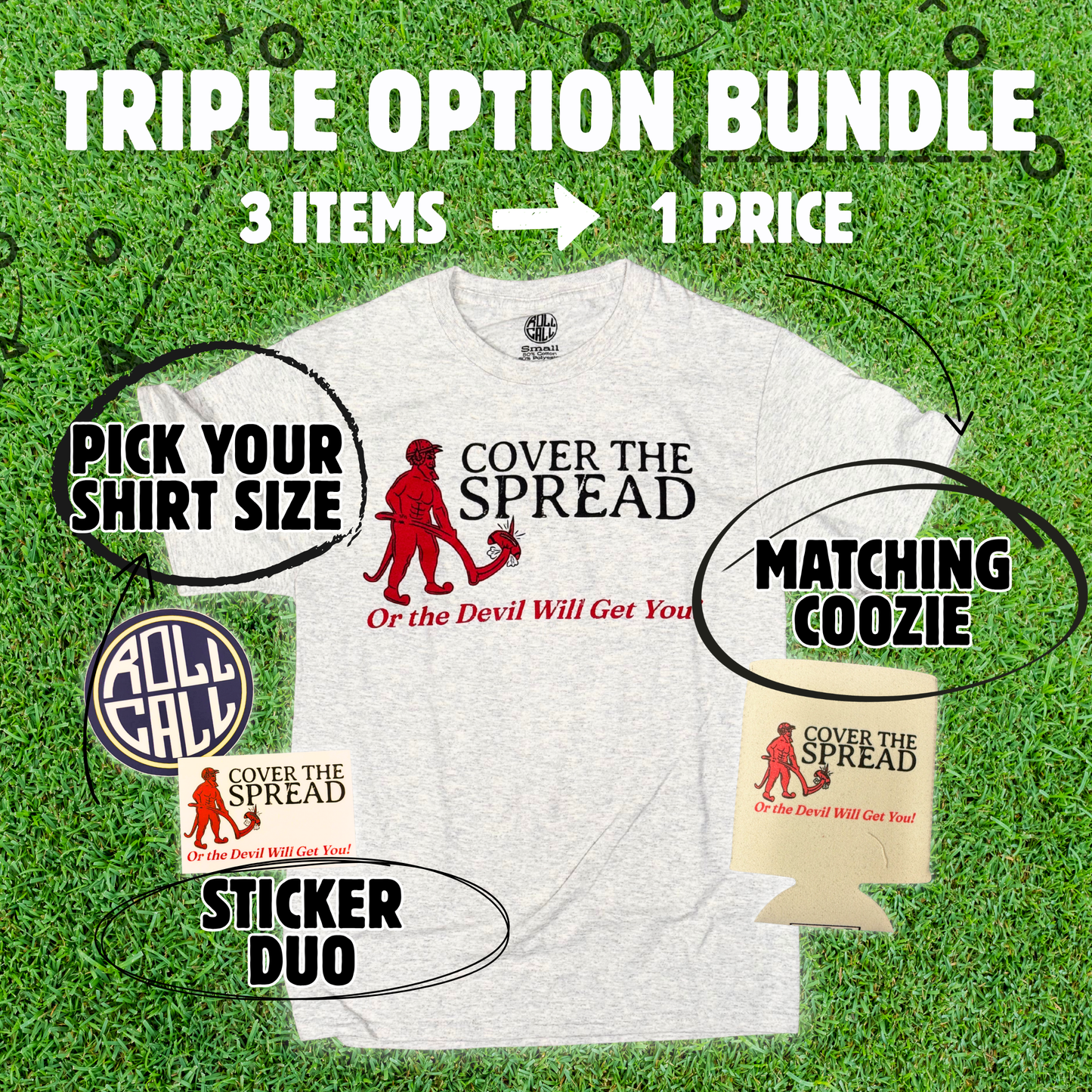 Cover the Spread - Triple Option Bundle